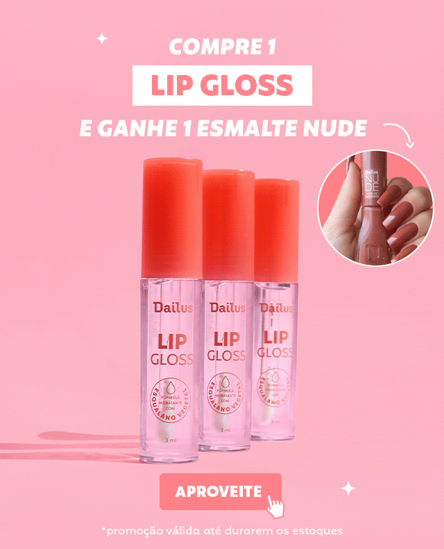 Lip Gloss + Brinde - ATIVO